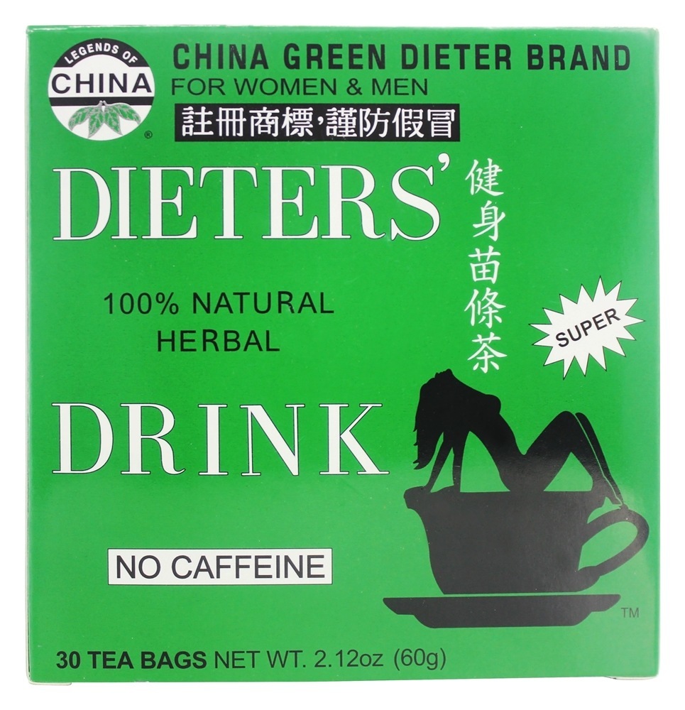 Comprar Bebida de Dieter Chá de Ervas 100 % Natural Sem Cafeína - 30 Saquinhos de Chá Uncle Lee's Tea