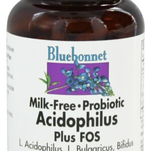 Comprar Acidophilus Mais FO Leite-Livre Probiotic - Cápsulas vegetarianas 100 Bluebonnet Nutrition
