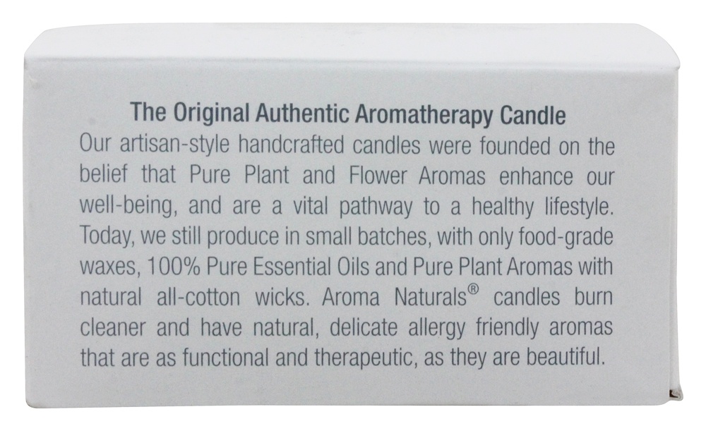 Comprar Meditação Naturalmente Misturada Eco-Vela Votiva Patchouli & Incenso - 1 Conte Aroma Naturals - Imagem 2