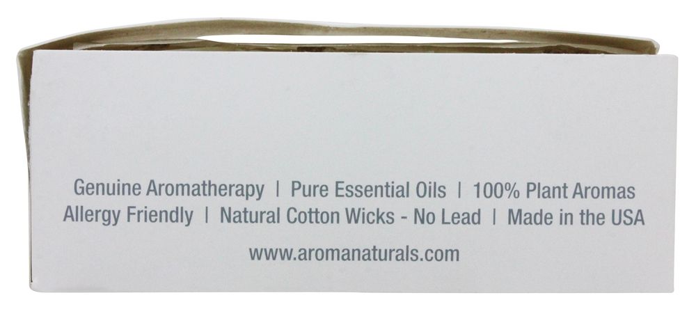 Comprar Meditação Naturalmente Misturada Eco-Vela Votiva Patchouli & Incenso - 1 Conte Aroma Naturals - Imagem 3