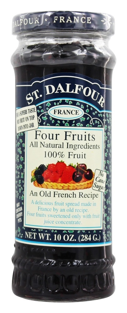Comprar Fruto Espalhar 100% Natural Congestionamento Quatro Frutas - 10 oz. St. Dalfour