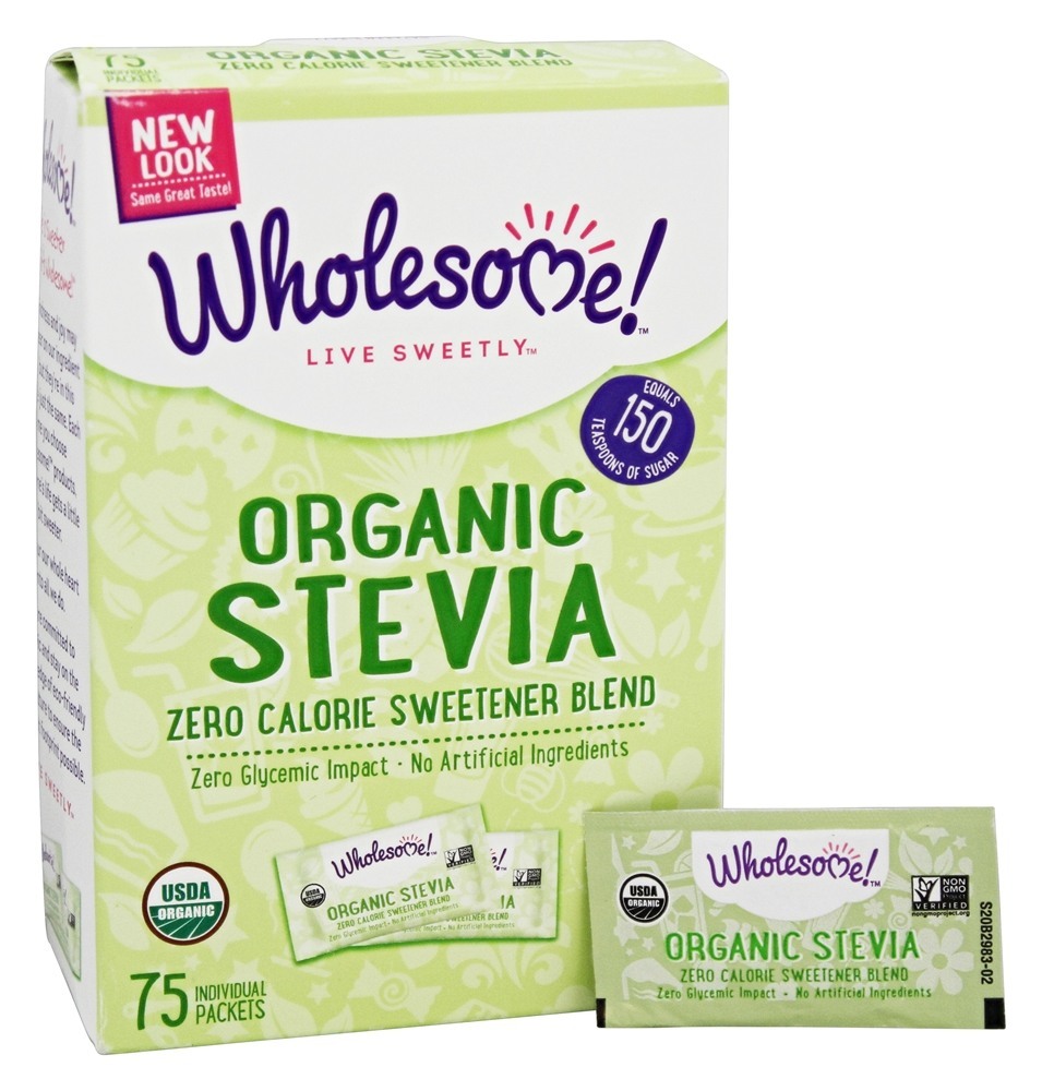Comprar Estévia Orgânica - 75 Pacotes (s) Wholesome!