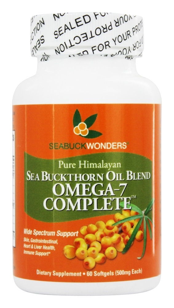 Comprar Omega-7 Completo Mistura de Óleo de Espinheiro Marítimo 500 mg. - 60 Softgels Seabuck Wonders