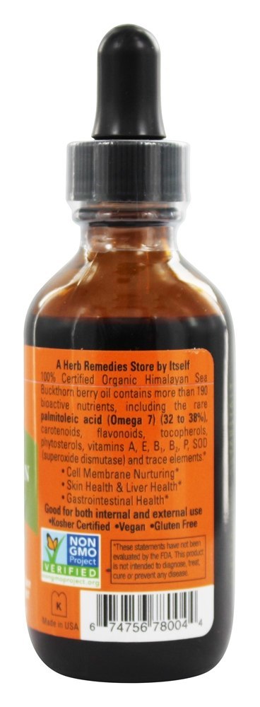 Comprar Cuidado celular intensivo do óleo de baga de espinheiro marítimo - 1.76 fl. oz. Seabuck Wonders - Imagem 3