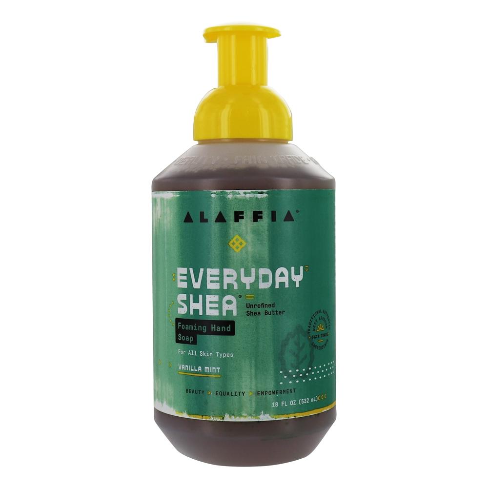 Comprar Everyday Shea Sabonete em espuma para mãos Vanilla Mint Scent - 18 fl. oz. Alaffia