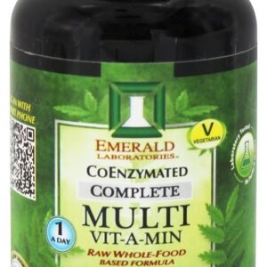 Comprar Fórmula completa à base de alimentos integrais Multi Vit-A-Min - Cápsulas vegetarianas 30 Emerald Labs