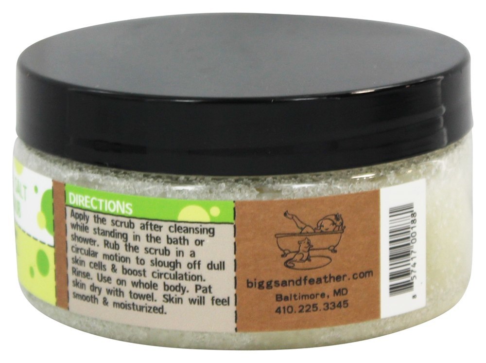 Comprar Esfoliação corporal com limão e sal marinho - 7 oz. Biggs & Featherbelle - Imagem 2