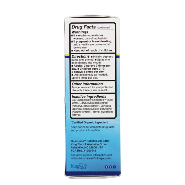 Comprar Dr. King's Heavy Metal Detox - 2 fl. oz. King Bio - Imagem 4