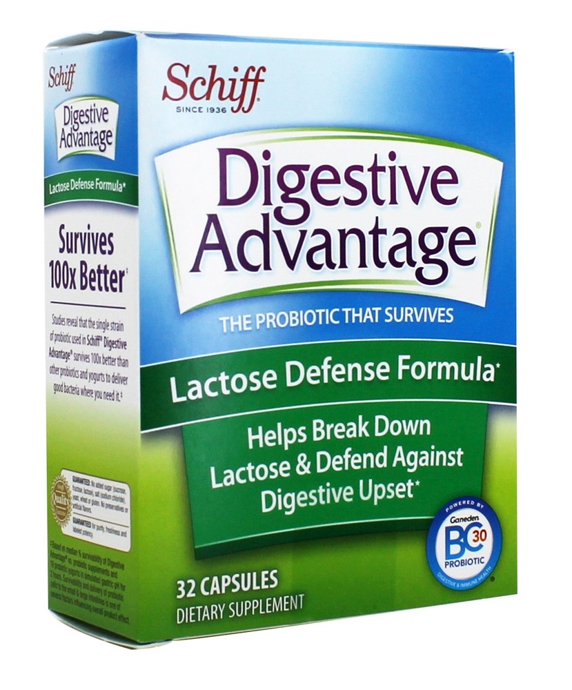 Comprar Digestive Advantage Fórmula de Defesa Contra a Lactose - Cápsulas 32 Schiff