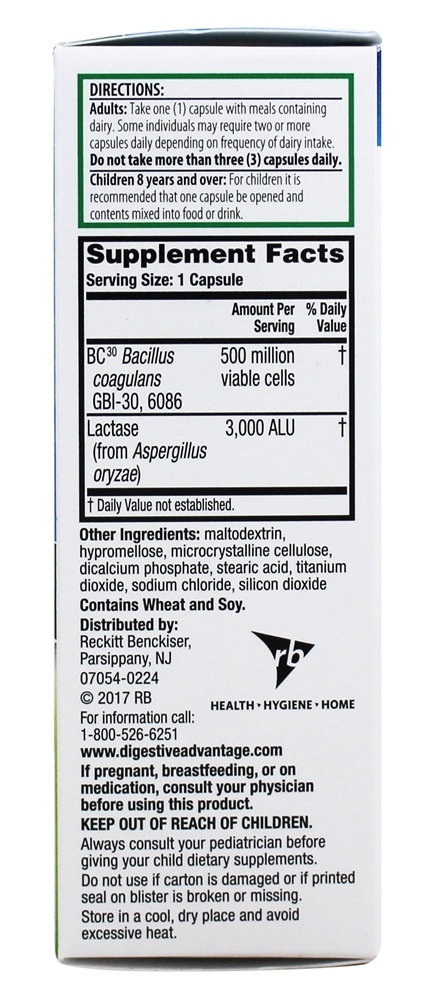 Comprar Digestive Advantage Fórmula de Defesa Contra a Lactose - Cápsulas 32 Schiff - Imagem 2