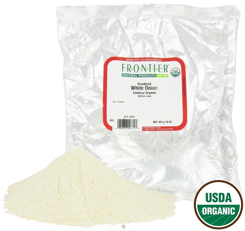 Comprar Cebola Branca em Pó Orgânico - 1 lb. Frontier Natural Products - Imagem 2