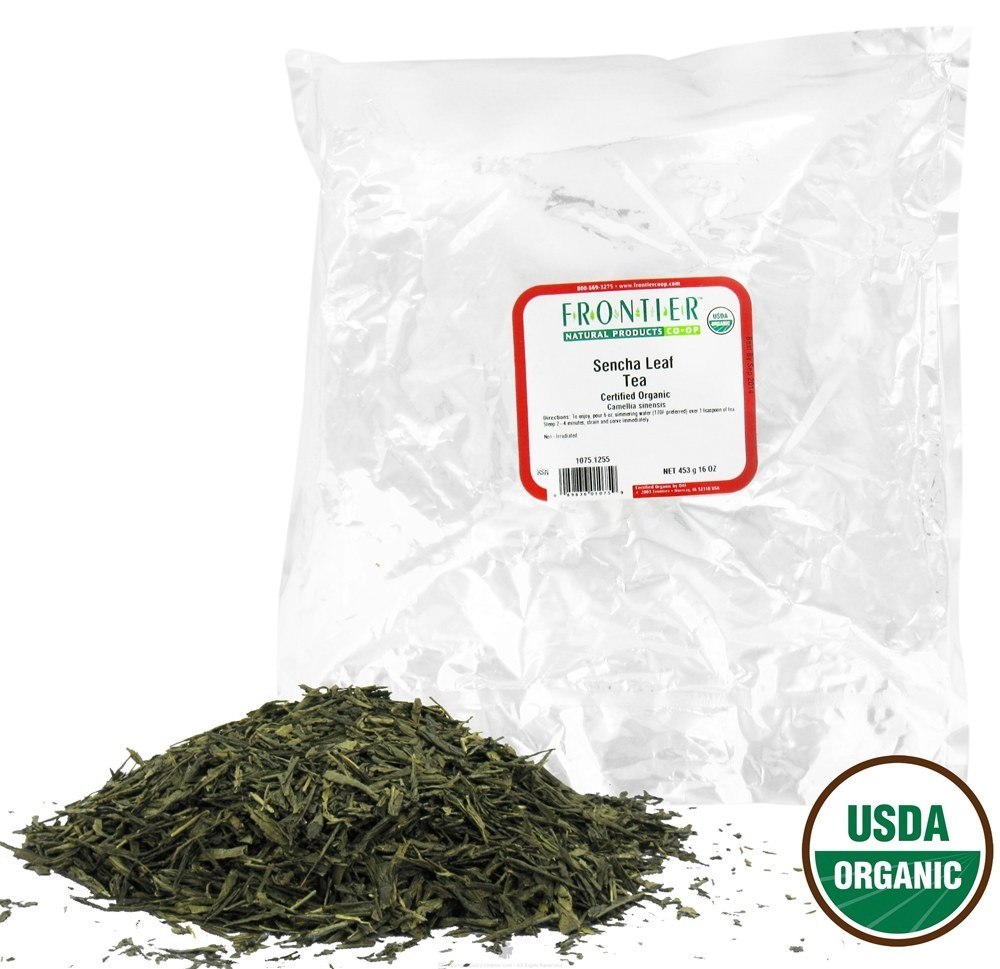 Comprar Chá de Sencha em Massa Orgânico - 1 lb. Frontier Natural Products - Imagem 2