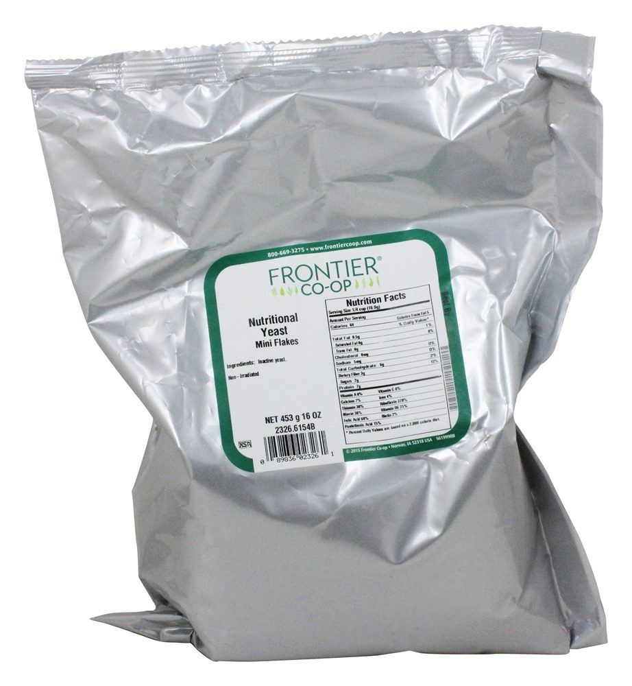 Comprar Mini flocos de fermento nutricional - 1 lb. Frontier Natural Products - Imagem 2