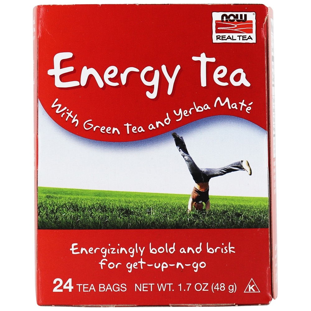 Comprar NOW Real Rea Energy Chá Mistura - 24 Saquinhos de Chá NOW Foods