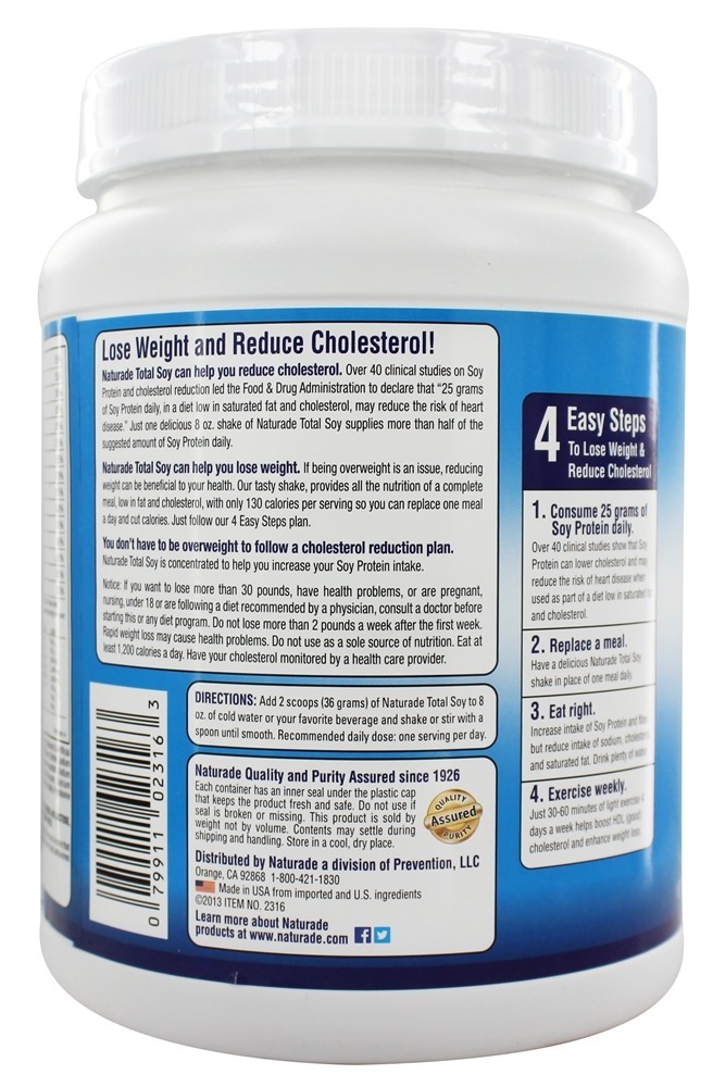 Comprar Baunilha Total de Refeição de Soja - 19.05 oz. Naturade - Imagem 3