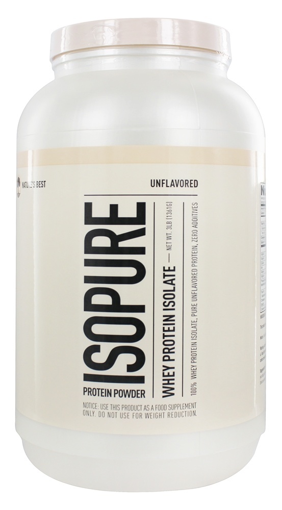 Comprar Isopure Zero Carb Sem Sabor - 3 lbs. Nature's Best