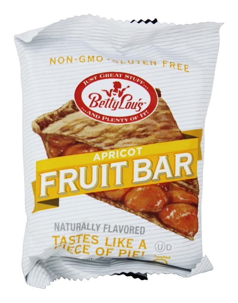 Comprar Barras de frutas sem glúten damasco - 2 oz. Betty Lou's