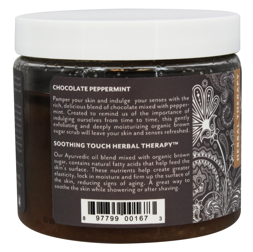 Comprar Esfoliante de Açúcar Mascavo Chocolate Peppermint Indulgente - 16 oz. Soothing Touch - Imagem 3