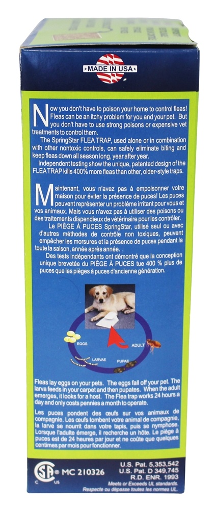 Comprar Armadilha elétrica contra pulgas da BioCare com almofada de captura SpringStar - Imagem 2