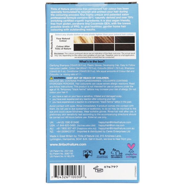 Comprar Condicionamento Permanente Cor de Cabelo 3N Castanho Escuro Natural - 4.4 fl. oz. Tints Of Nature - Imagem 4