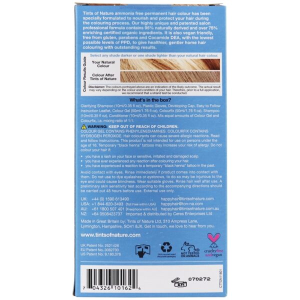 Comprar Condicionamento Permanente Cor do Cabelo 8C Ash Blonde - 4.4 fl. oz. Tints Of Nature - Imagem 4
