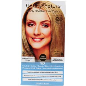 Comprar Condicionamento Permanente Cor do Cabelo 9D Muito Luz Dourada Loira - 4.4 fl. oz. Tints Of Nature