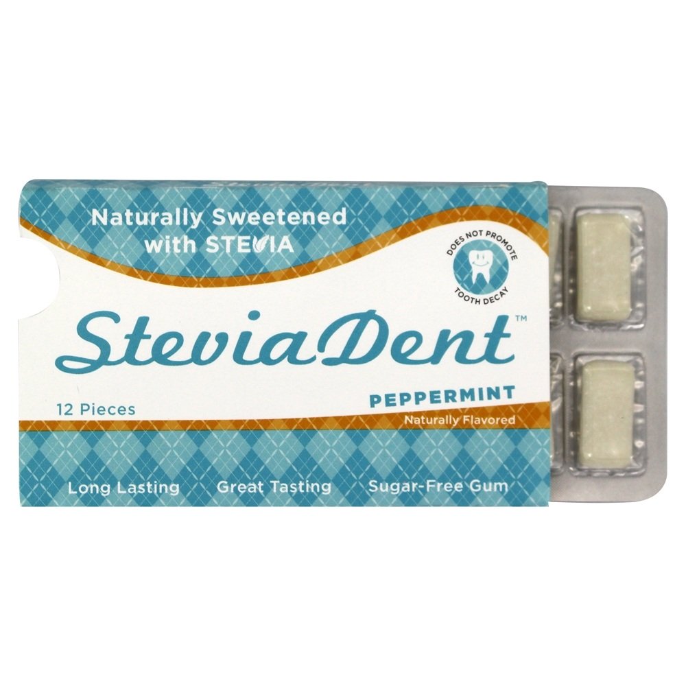 Comprar SteviaDent Pastilhas Elásticas Peppermint - 12 Peça (s) Stevita