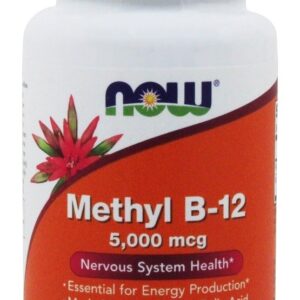 Comprar Metil B12 5000 mcg. - 120 Pastilhas NOW Foods