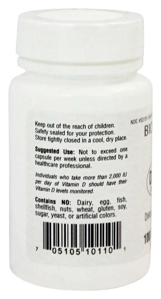 Comprar Vitamina D3-50 50000 IU - Cápsulas 100 Bio-Tech Pharmacal - Imagem 3