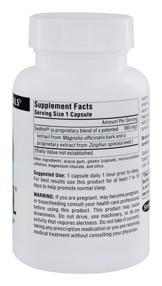 Comprar Seditol - Cápsulas 60 Source Naturals - Imagem 2