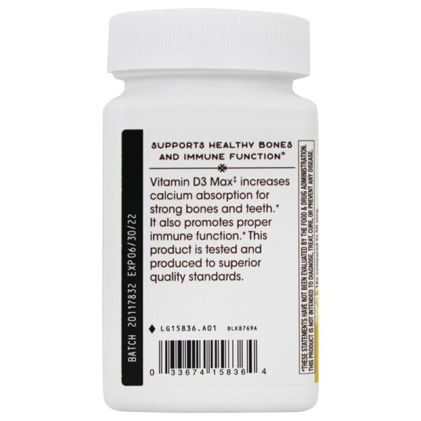 Comprar Vitamina D3 Max 125 mcg. - 240 Softgels Nature's Way - Imagem 4
