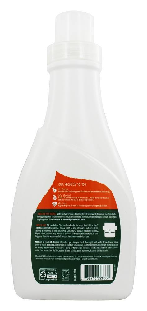 Comprar Amaciante natural da tela livre & claro - 32 fl. oz. Seventh Generation - Imagem 2