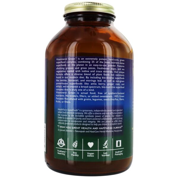 Comprar Versão de pó verde vitamínico 5.5 - 300 Gramas HealthForce Superfoods - Imagem 4