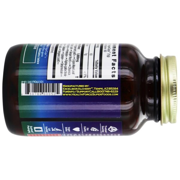 Comprar Versão da Fórmula do Movimento Intestinal 6.1 - 120 Tampas veganas HealthForce Superfoods - Imagem 4