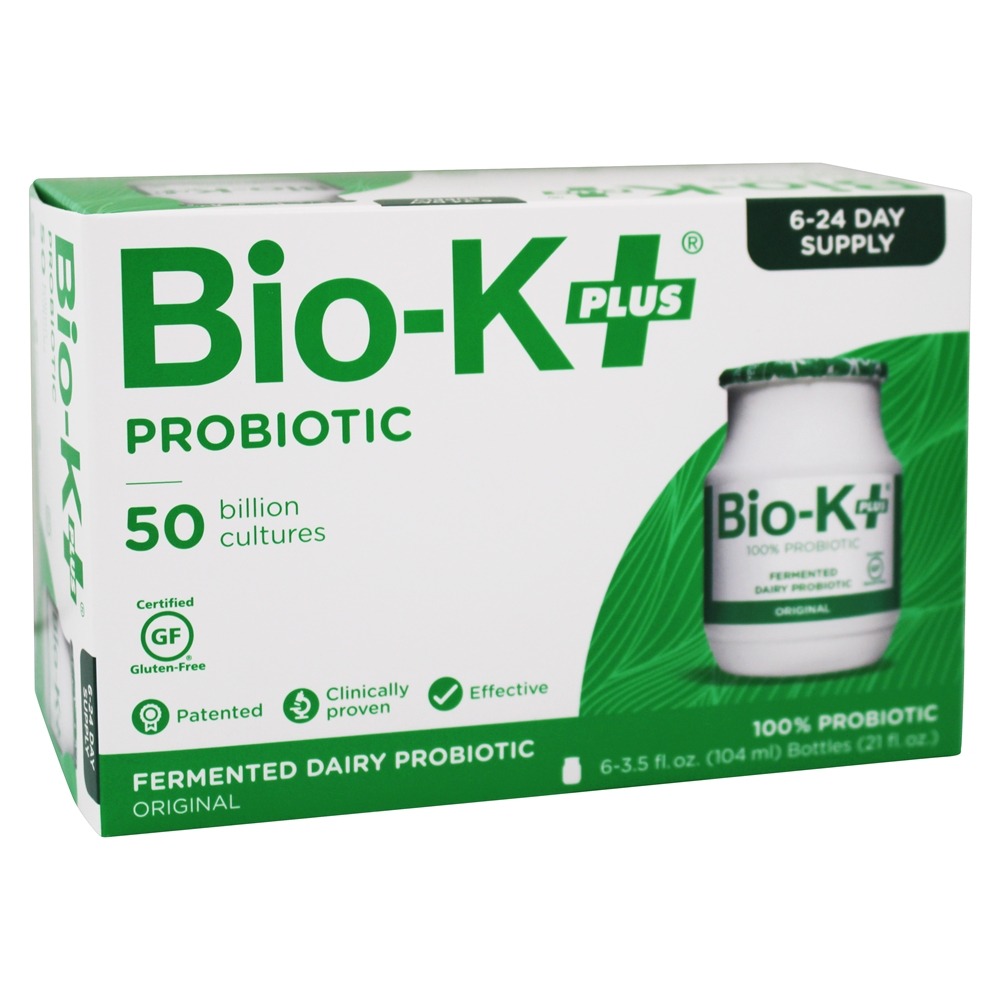 Comprar Sabor original fermentado com laticínio probiótico 50 Bilhões de UFC - 6 Frasco (s) Bio-K Plus