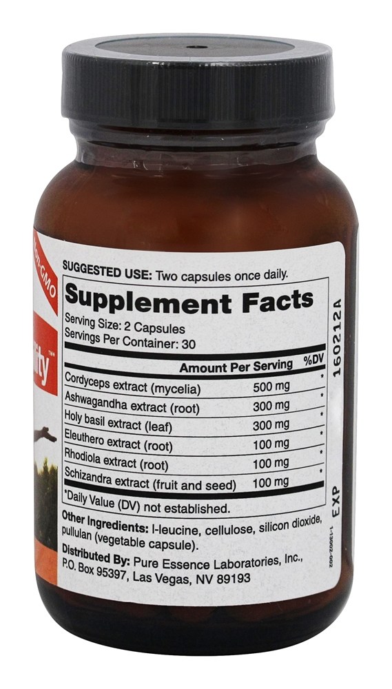 Comprar AdrenalStability Para Suporte das Glândulas Adrenais - Cápsulas vegetarianas 60 Pure Essence Labs - Imagem 2