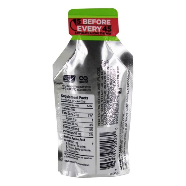 Comprar Pacote de Variedade de Gel de Energia Ultra Resistência Roctane - 24 Pacotes (s) GU Energy - Imagem 5