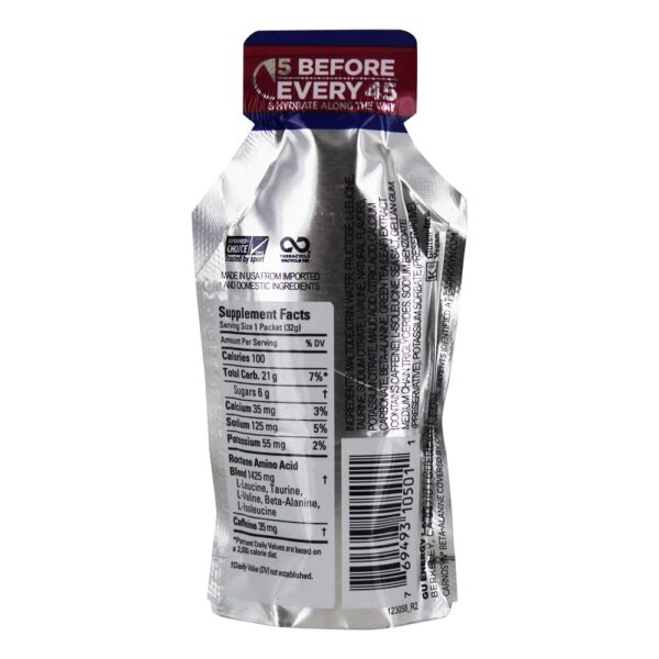 Comprar Pacote de Variedade de Gel de Energia Ultra Resistência Roctane - 24 Pacotes (s) GU Energy - Imagem 6