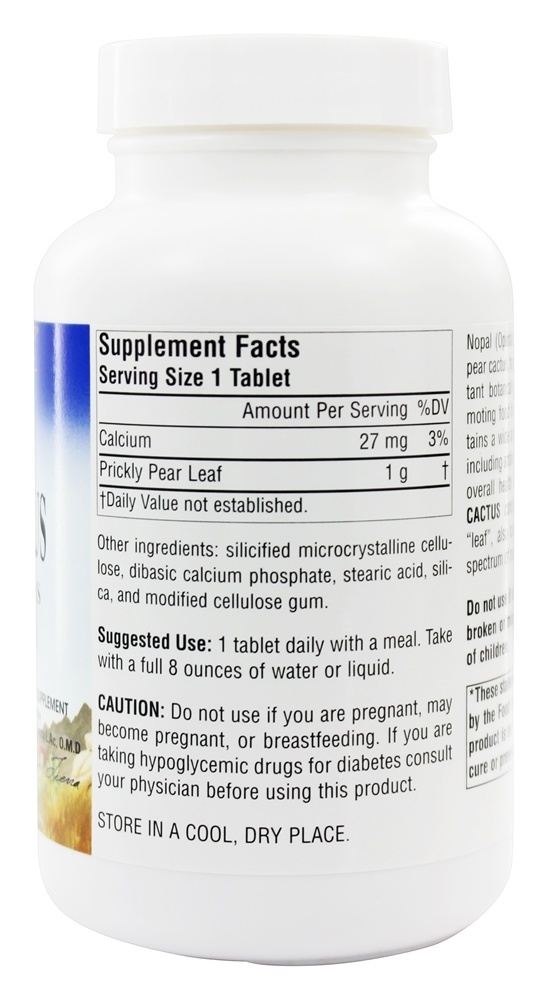 Comprar Cacto Nopal Completo Spectrum 1000 mg. - 120 Tablets Planetary Herbals - Imagem 2