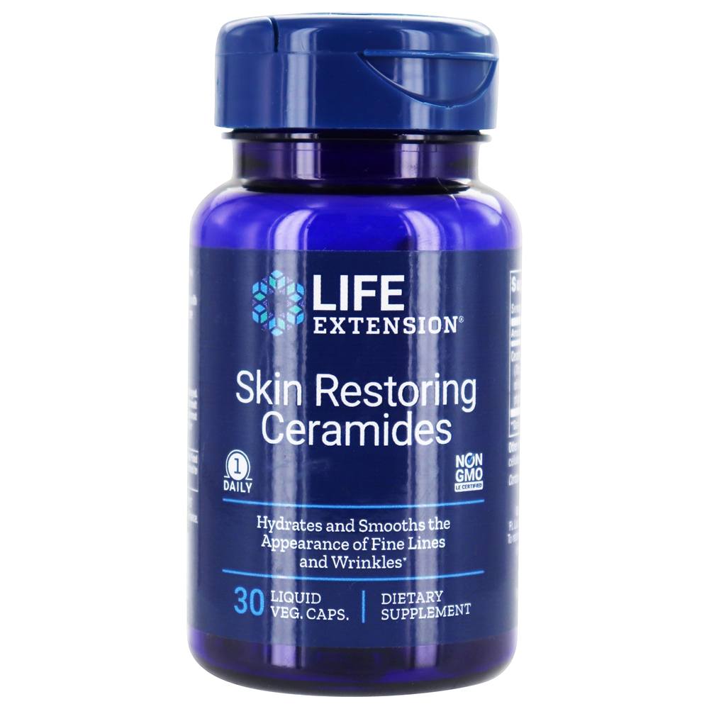 Comprar Fitoceramida Revigoradora de Pele 350 mg. - 30 VCap líquido (s) Life Extension