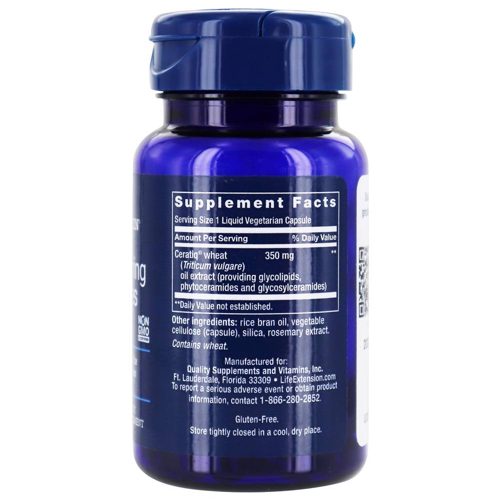 Comprar Fitoceramida Revigoradora de Pele 350 mg. - 30 VCap líquido (s) Life Extension - Imagem 2
