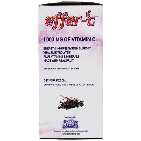 Comprar Mistura para bebidas efervescentes Effer-C - 30 Pacotes (s) NOW Foods - Imagem 4