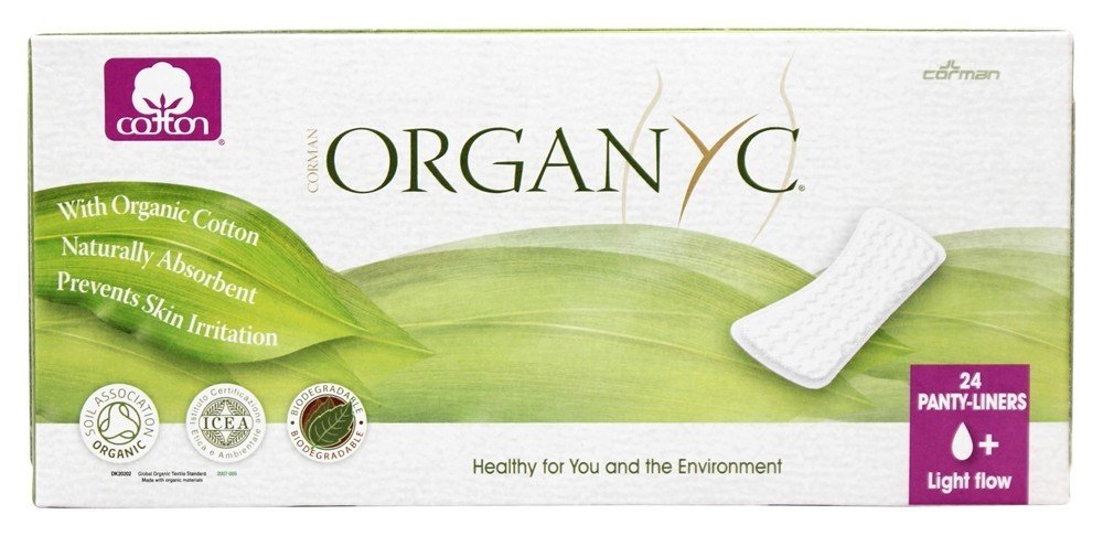 Comprar Algodão Orgânico Menstrual Panty-Liners Flat Light Flow + - 24 Forro (s) Organyc