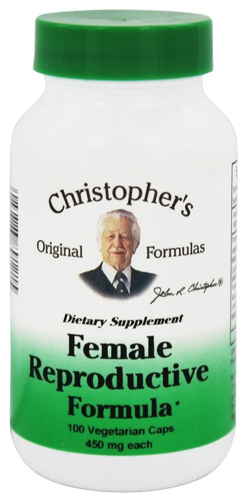 Comprar Fórmula Reprodutiva Feminina 450 mg. - Cápsulas vegetarianas 100 Dr. Christopher's Original Formulas