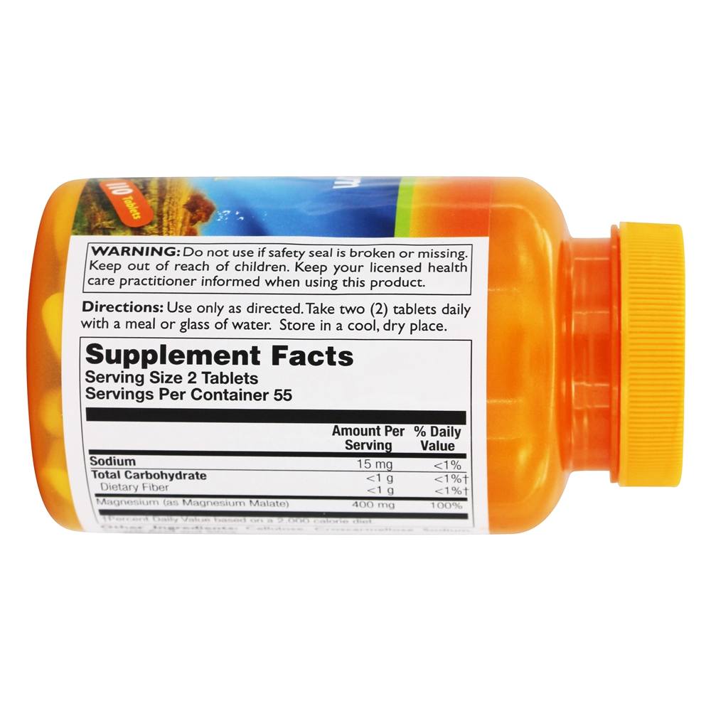 Comprar Magnésio Dimalato 400 mg. - 120 Tablets Thompson - Imagem 2