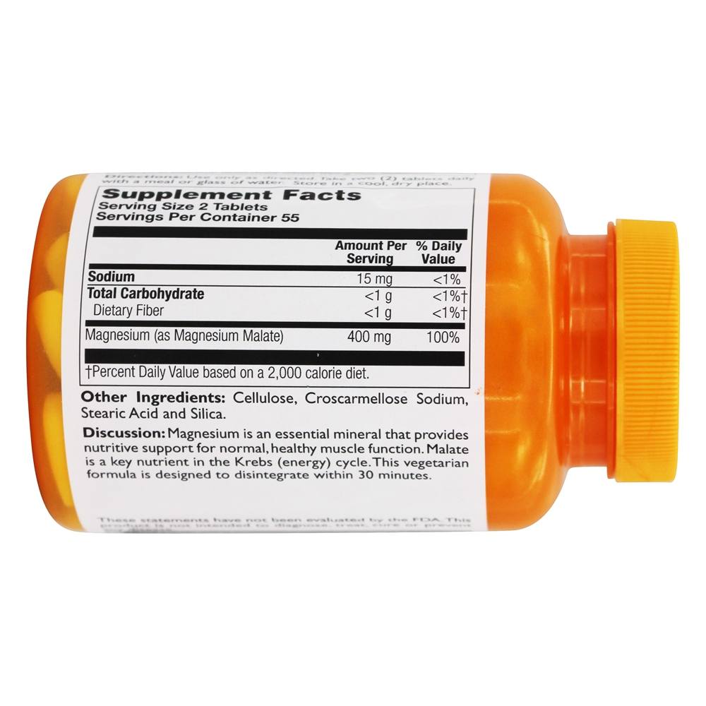 Comprar Magnésio Dimalato 400 mg. - 120 Tablets Thompson - Imagem 3