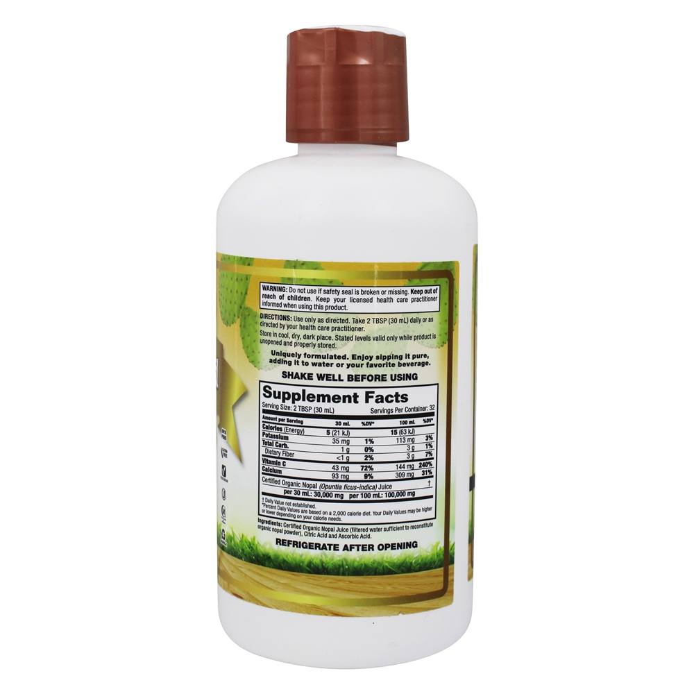 Comprar Nopal gold certified organic 100 % Pure - 32 fl. oz. Dynamic Health - Imagem 2