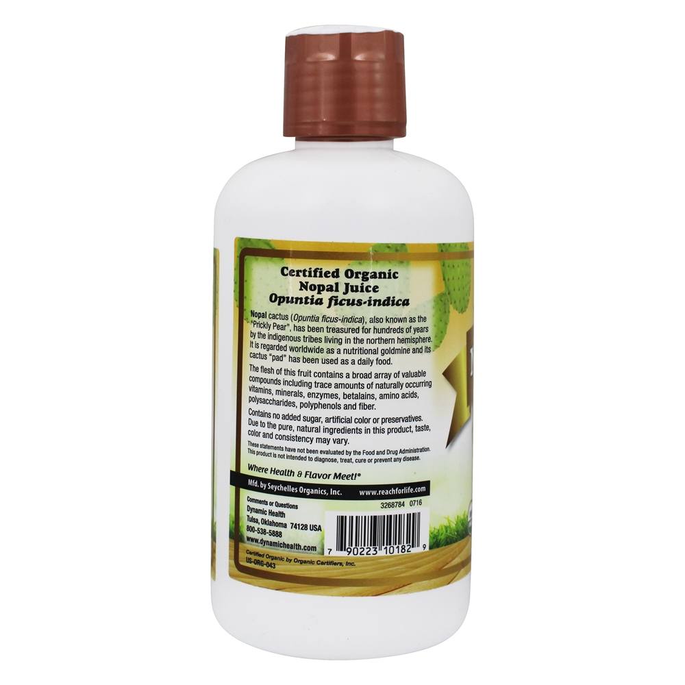 Comprar Nopal gold certified organic 100 % Pure - 32 fl. oz. Dynamic Health - Imagem 3