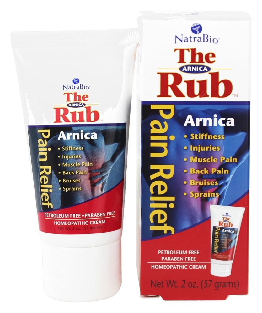 Comprar O Arnica Esfregar Homeopáticos Dor Alívio Creme - 2 oz. NatraBio