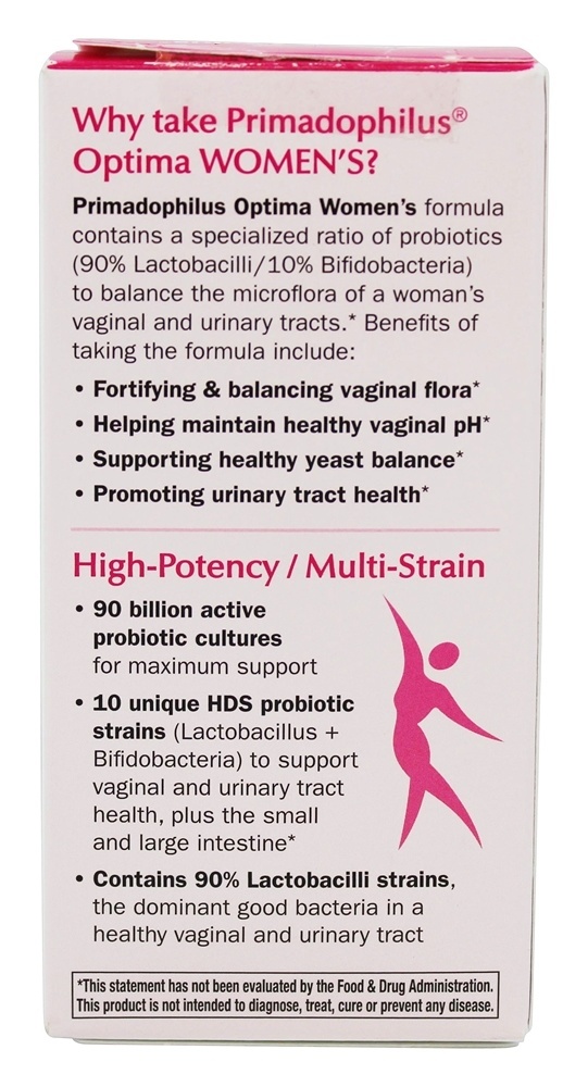 Comprar Primadophilus Optima Probiótico para Mulheres 90 Bilhões de UFC - 30 Cápsula (s) vegetal (s) Nature's Way - Imagem 3